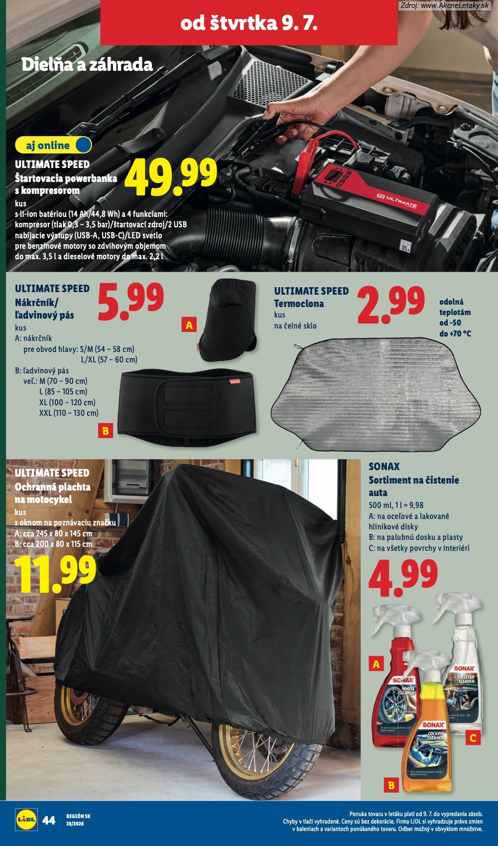 Leták Lidl (6. 7. - 12. 7. 2026) - strana 96 z 109
