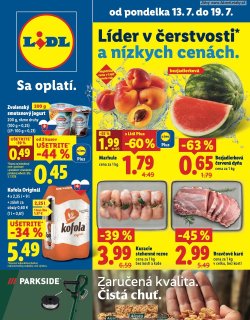 Leták Lidl