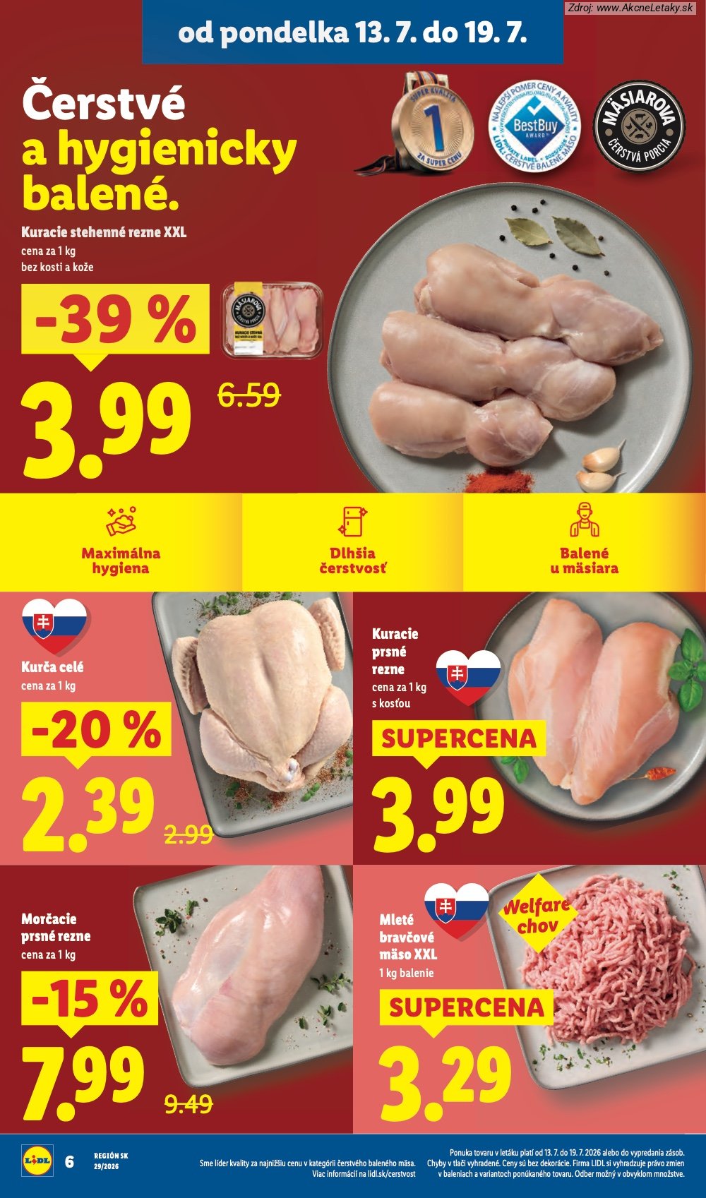 Leták Lidl (13. 7. - 19. 7. 2026) - strana 10 z 94