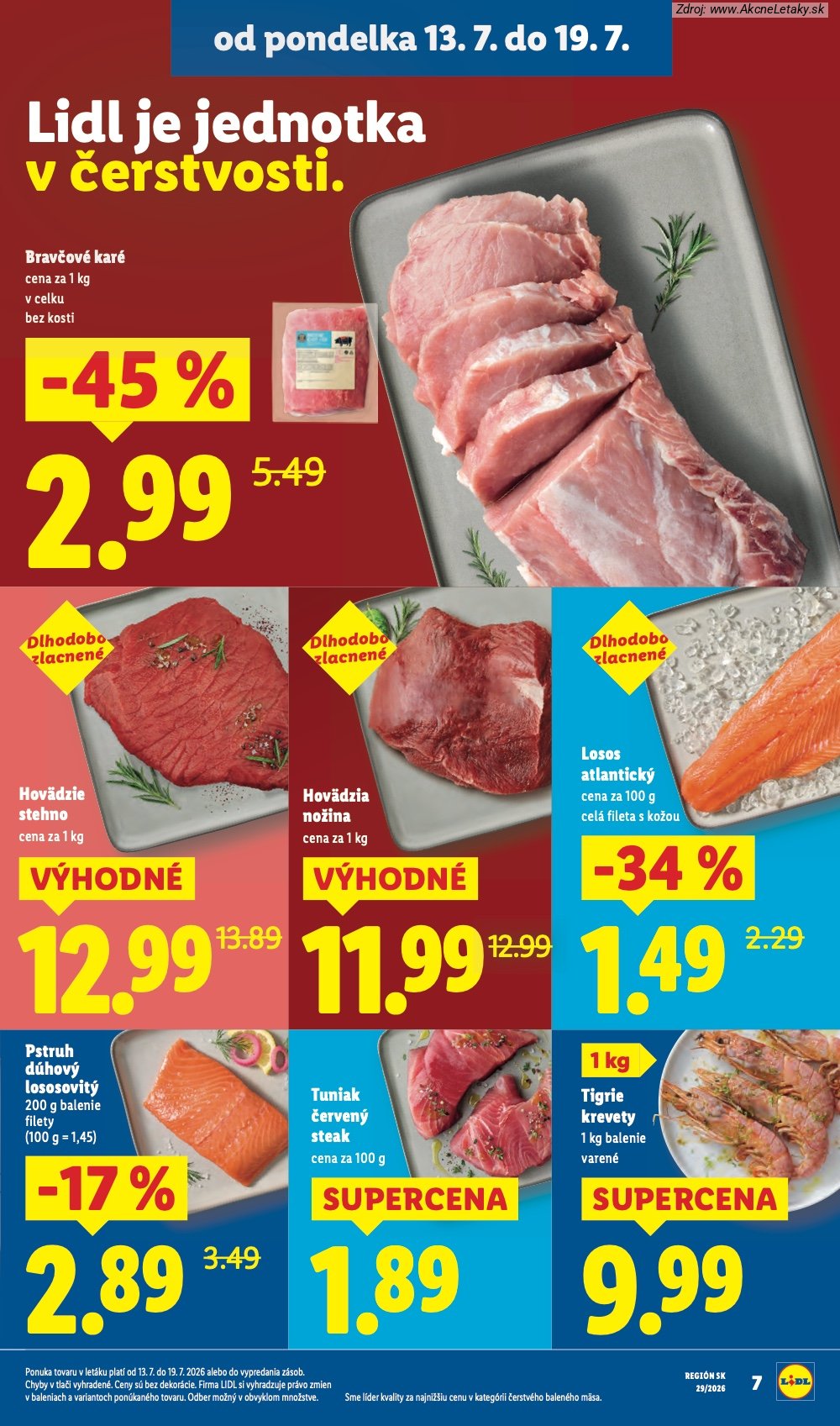 Leták Lidl (13. 7. - 19. 7. 2026) - strana 11 z 94
