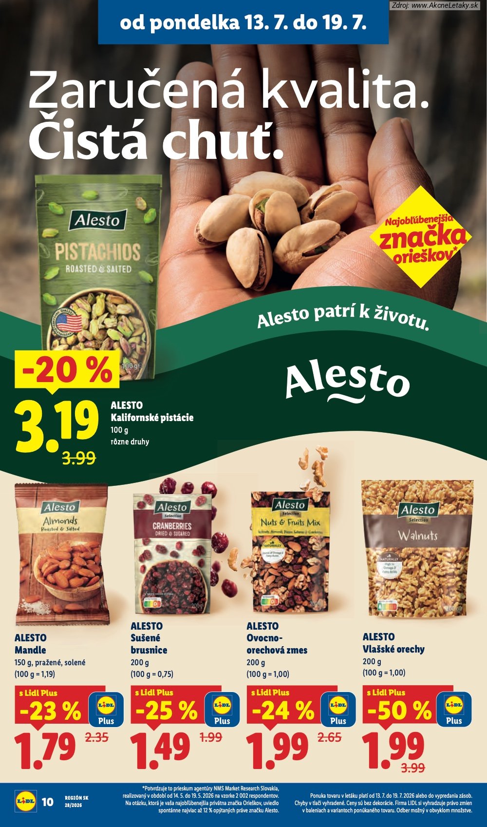Leták Lidl (13. 7. - 19. 7. 2026) - strana 14 z 94