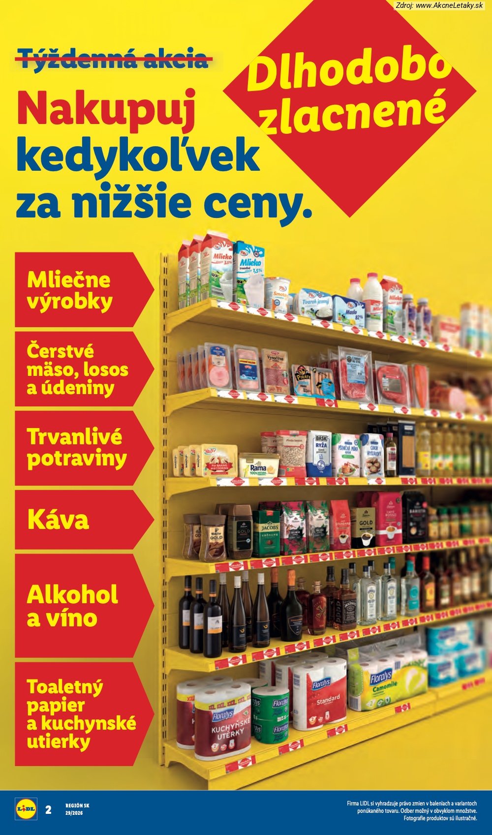 Leták Lidl (13. 7. - 19. 7. 2026) - strana 2 z 94