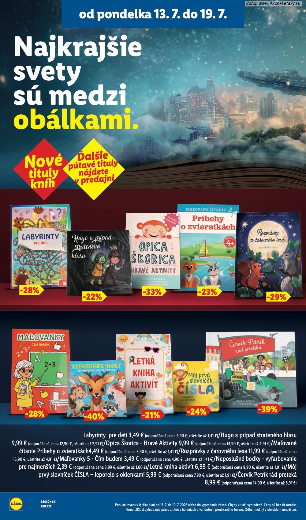 Leták Lidl (13. 7. - 19. 7. 2026) - strana 38 z 94