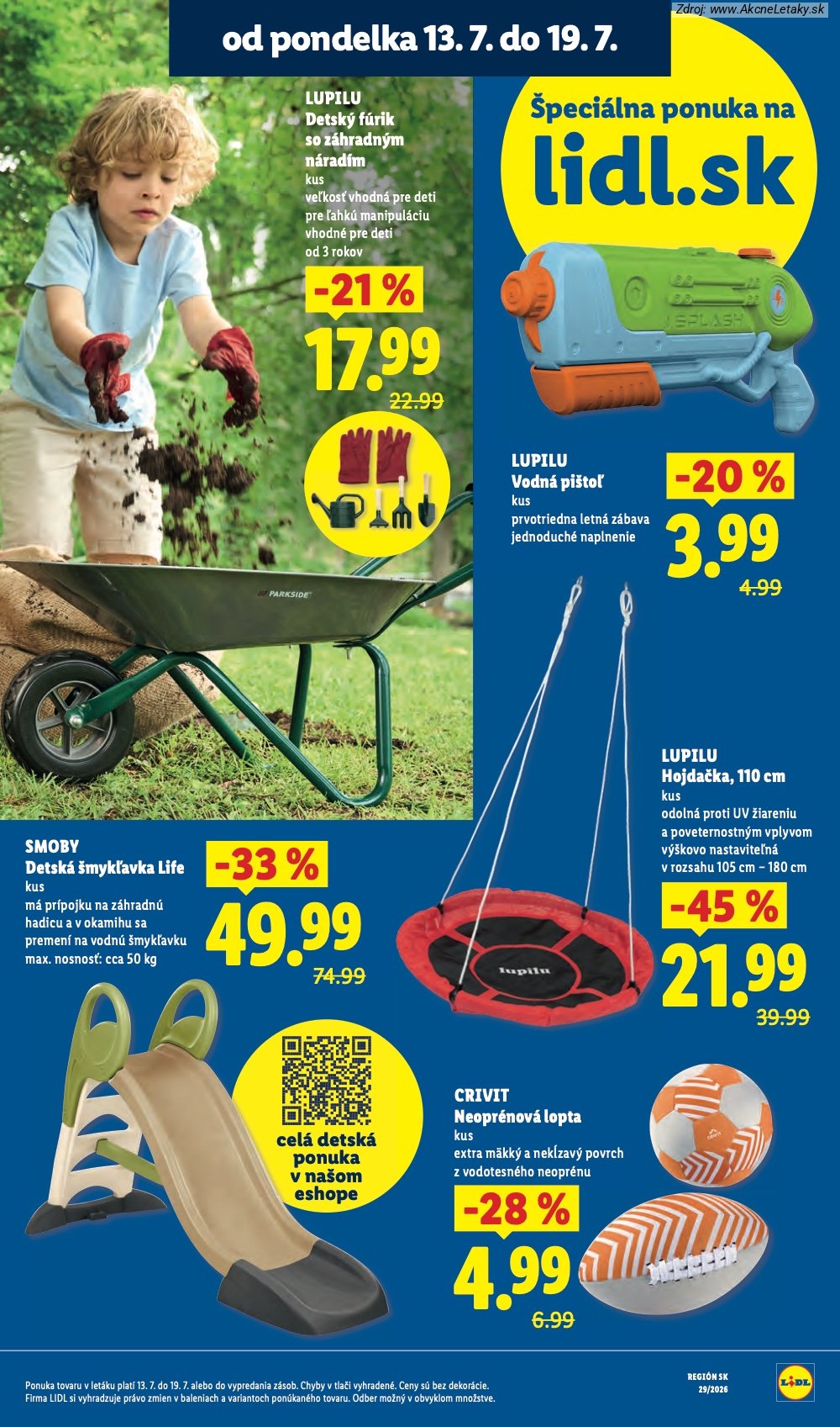 Leták Lidl (13. 7. - 19. 7. 2026) - strana 4 z 94