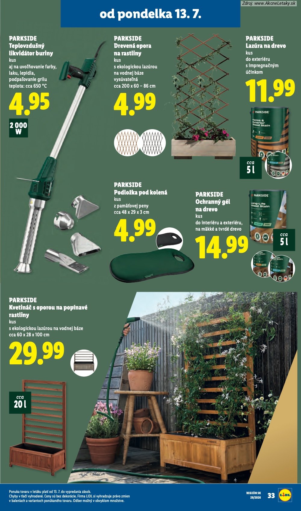 Leták Lidl (13. 7. - 19. 7. 2026) - strana 43 z 94