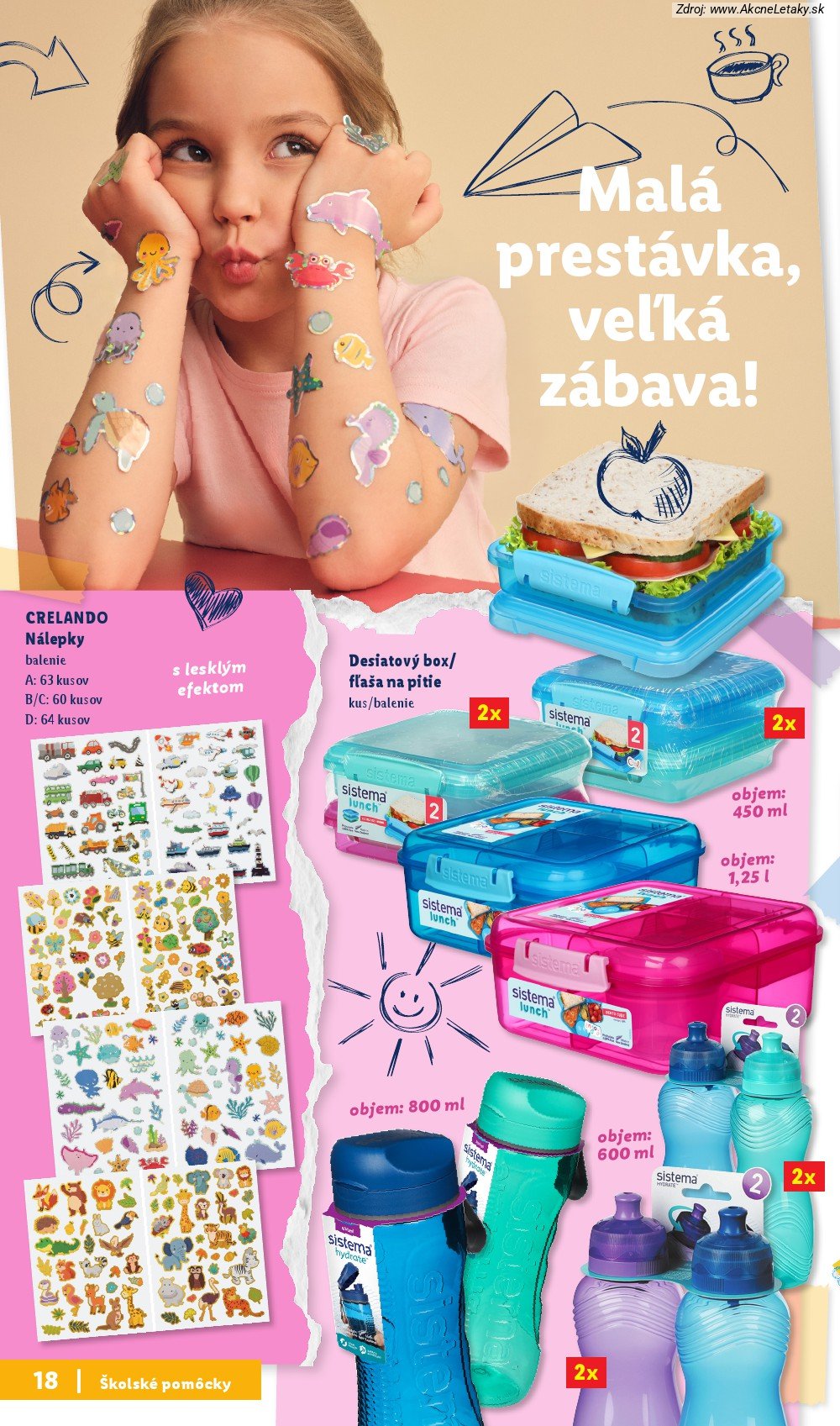 Leták Lidl (20. 7. - 31. 8. 2026) - strana 18 z 26