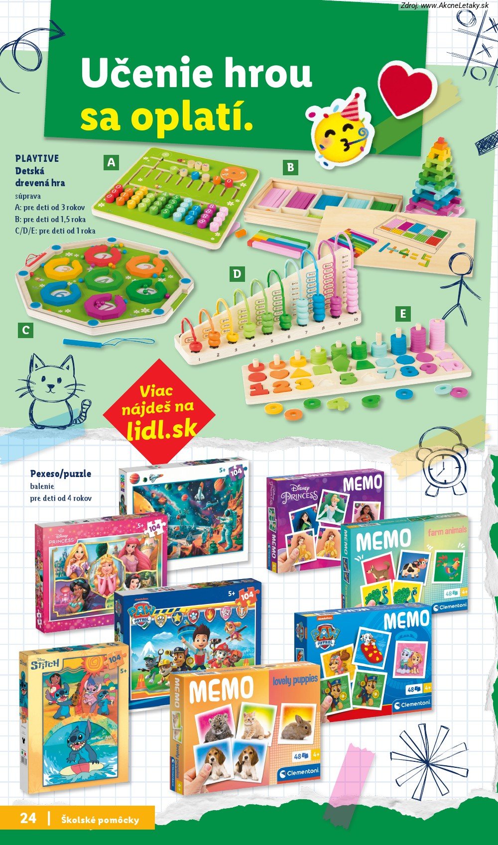 Leták Lidl (20. 7. - 31. 8. 2026) - strana 24 z 26