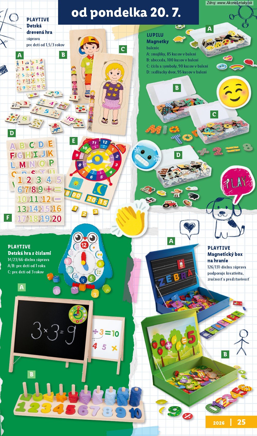 Leták Lidl (20. 7. - 31. 8. 2026) - strana 25 z 26