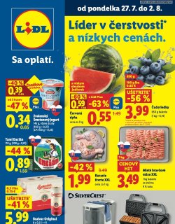 Leták Lidl