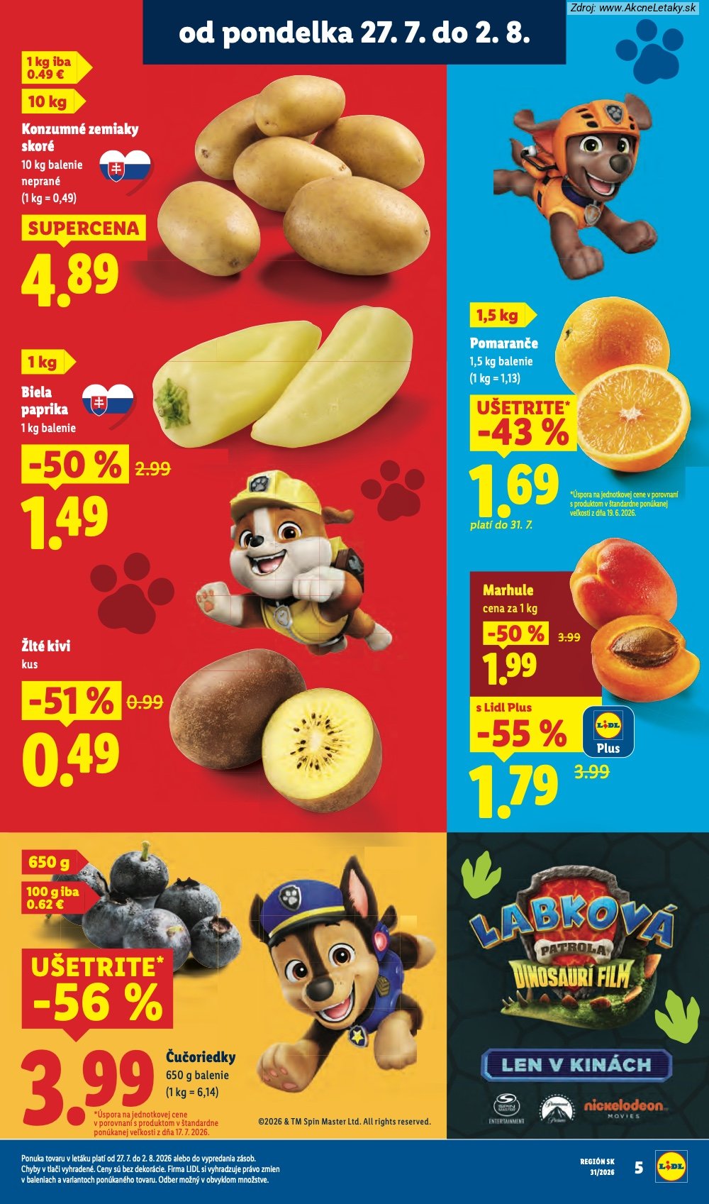 Leták Lidl (27. 7. - 2. 8. 2026) - strana 11 z 108
