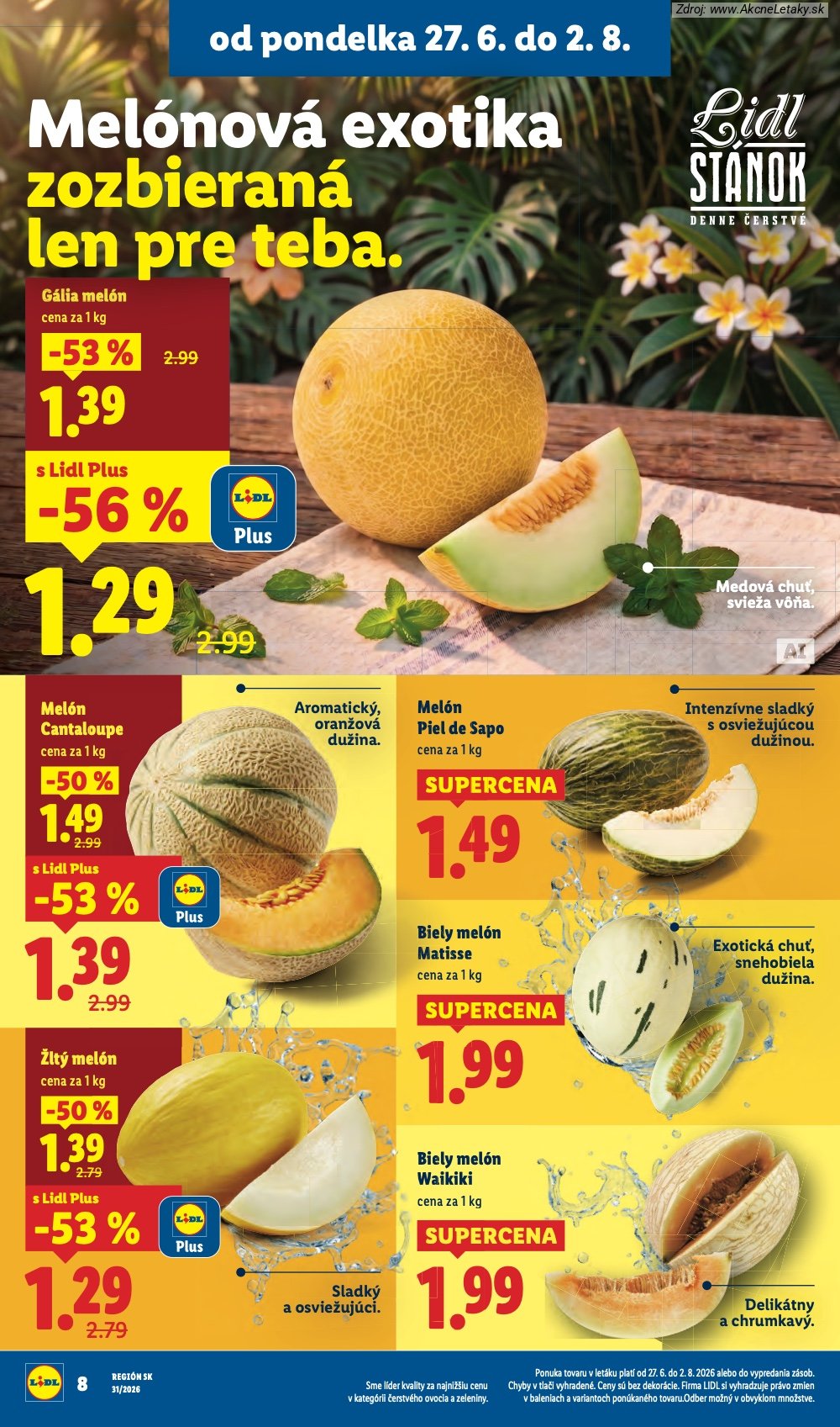 Leták Lidl (27. 7. - 2. 8. 2026) - strana 12 z 108