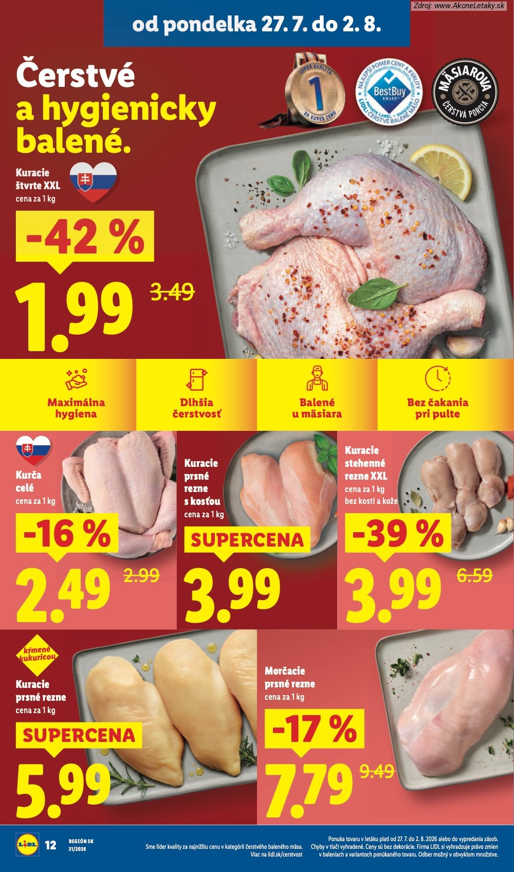 Leták Lidl (27. 7. - 2. 8. 2026) - strana 14 z 108