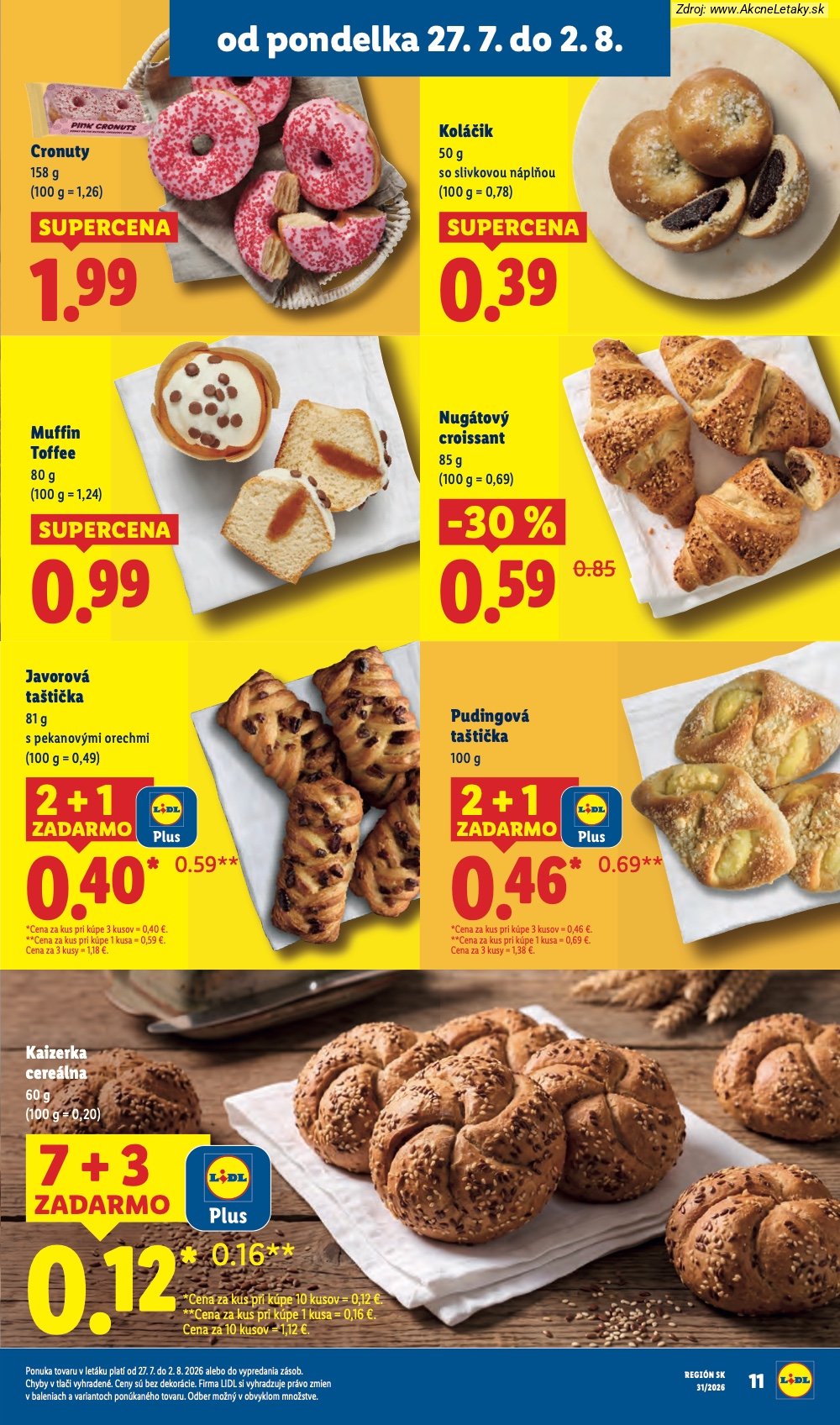 Leták Lidl (27. 7. - 2. 8. 2026) - strana 17 z 108