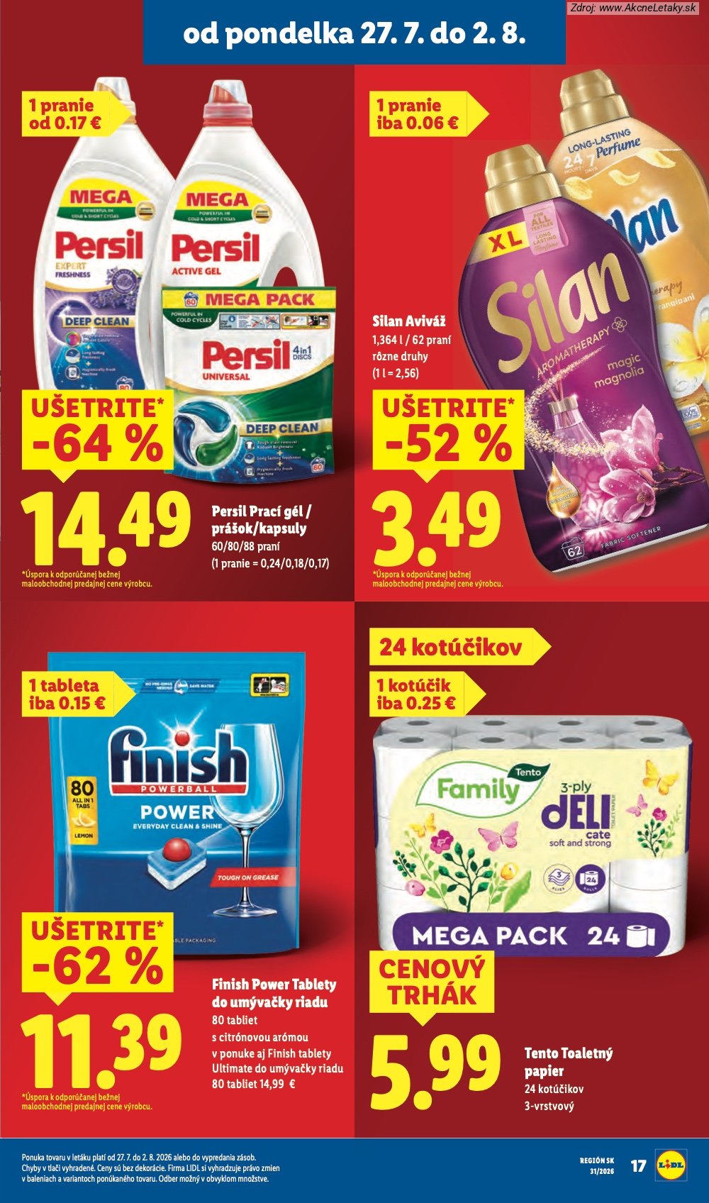 Leták Lidl (27. 7. - 2. 8. 2026) - strana 22 z 108