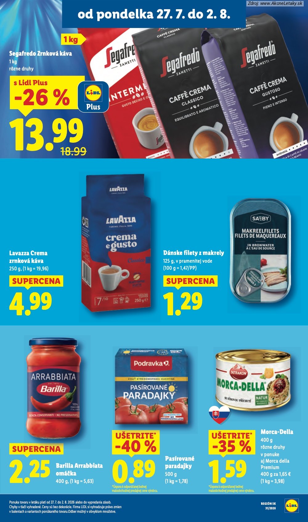 Leták Lidl (27. 7. - 2. 8. 2026) - strana 33 z 108