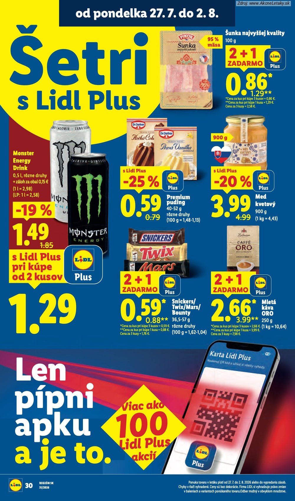 Leták Lidl (27. 7. - 2. 8. 2026) - strana 42 z 108
