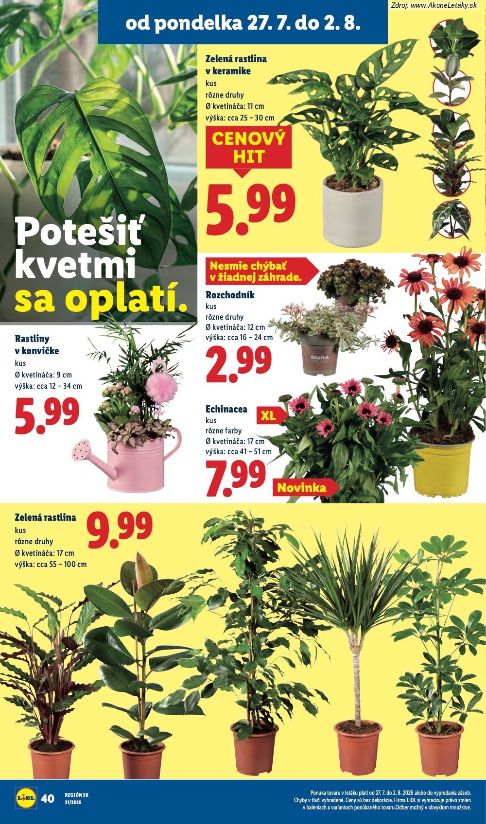 Leták Lidl (27. 7. - 2. 8. 2026) - strana 47 z 108
