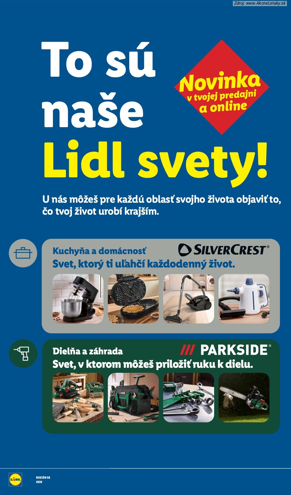 Leták Lidl (27. 7. - 2. 8. 2026) - strana 48 z 108