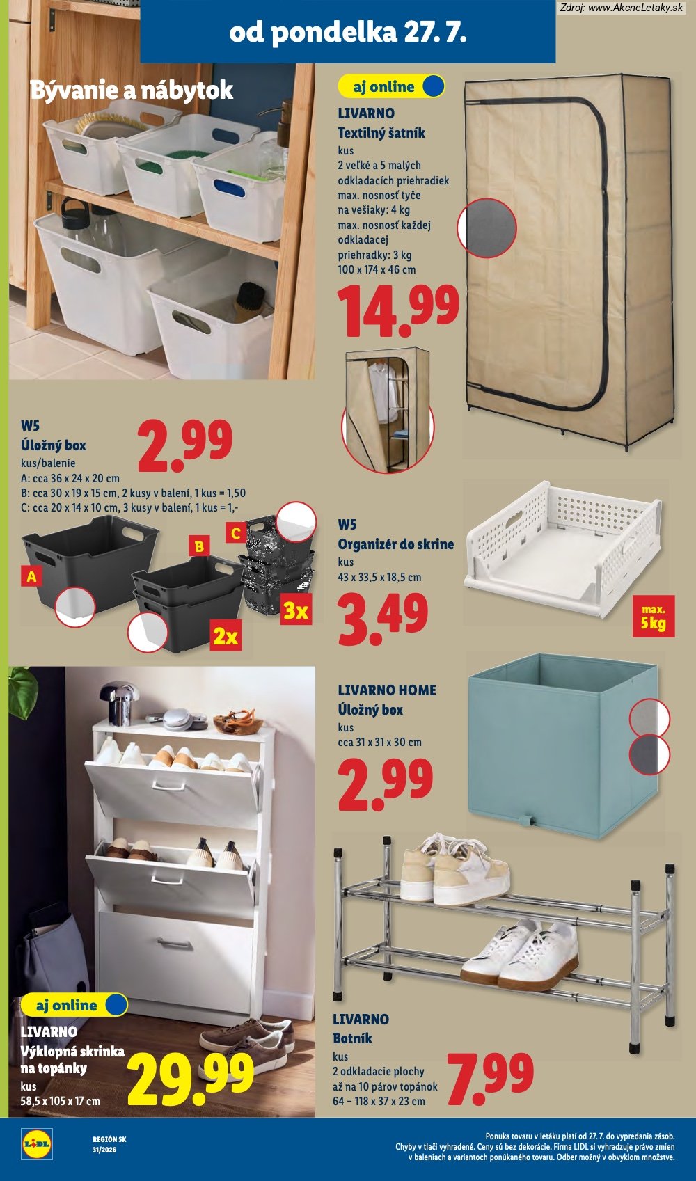 Leták Lidl (27. 7. - 2. 8. 2026) - strana 54 z 108