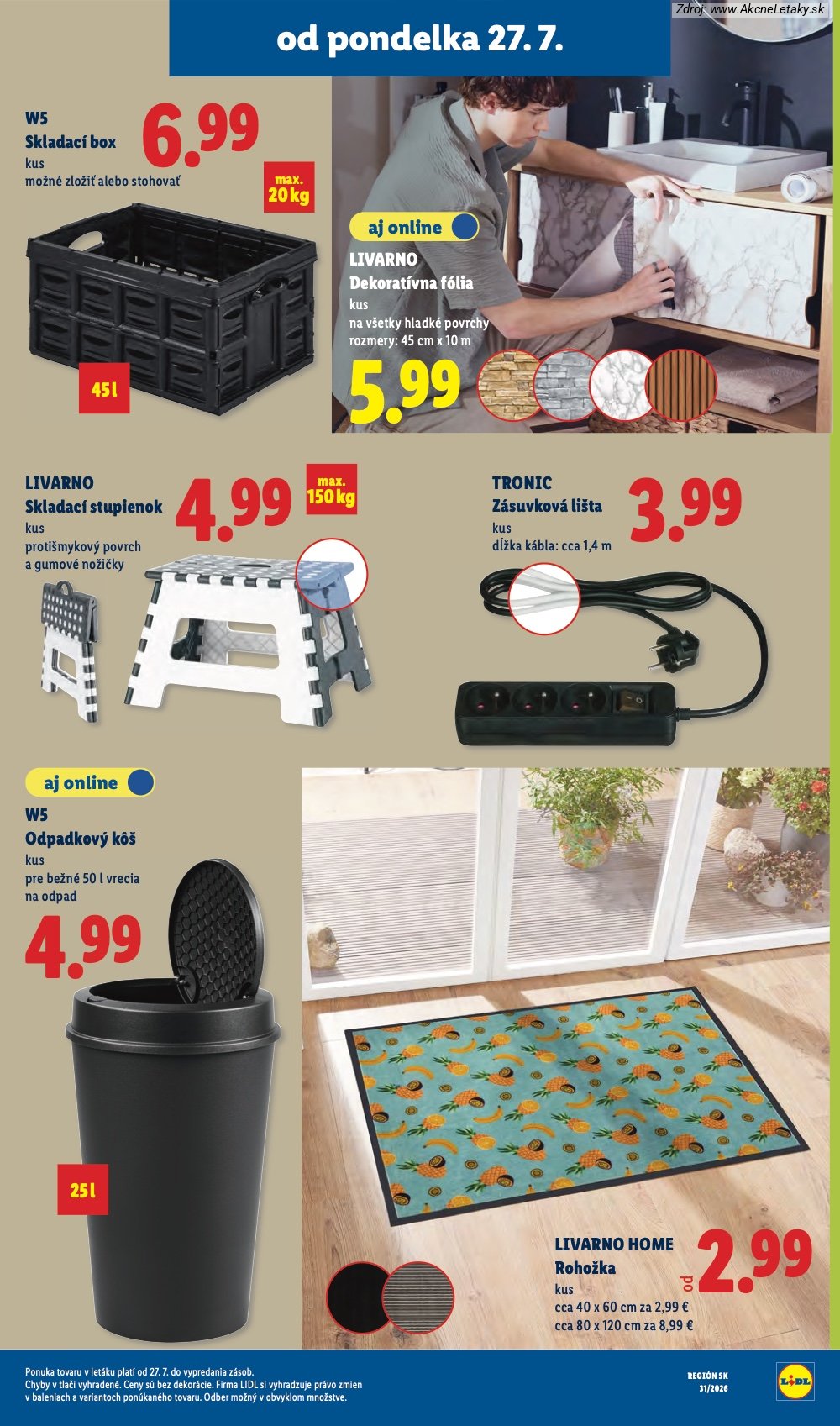 Leták Lidl (27. 7. - 2. 8. 2026) - strana 55 z 108