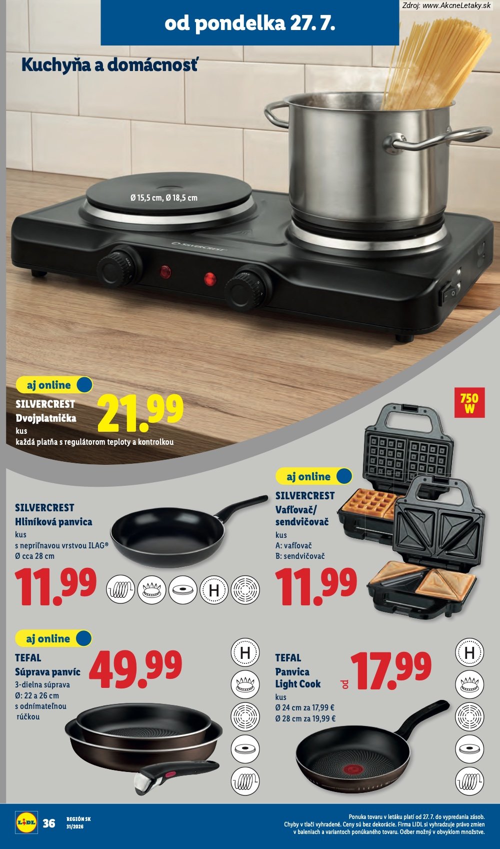 Leták Lidl (27. 7. - 2. 8. 2026) - strana 56 z 108