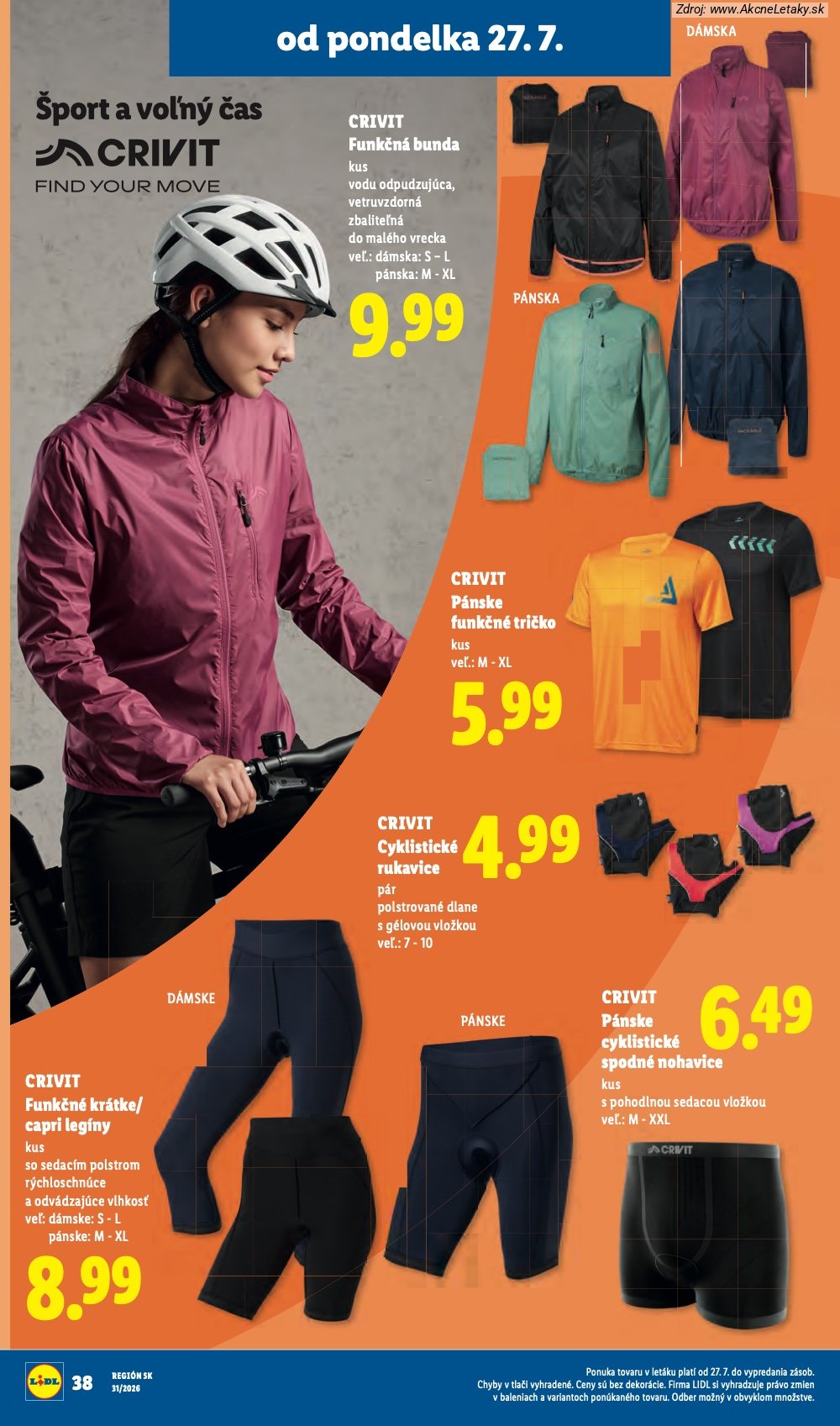 Leták Lidl (27. 7. - 2. 8. 2026) - strana 59 z 108
