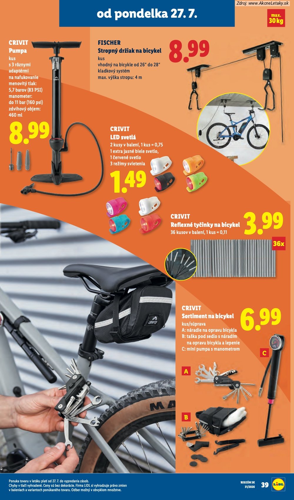 Leták Lidl (27. 7. - 2. 8. 2026) - strana 60 z 108
