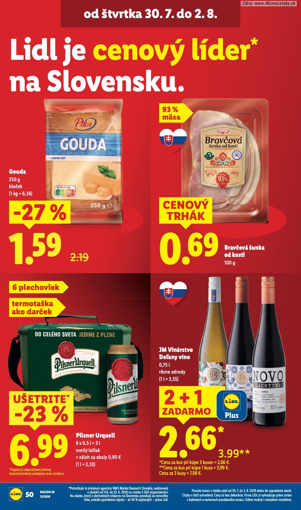 Leták Lidl (27. 7. - 2. 8. 2026) - strana 63 z 108
