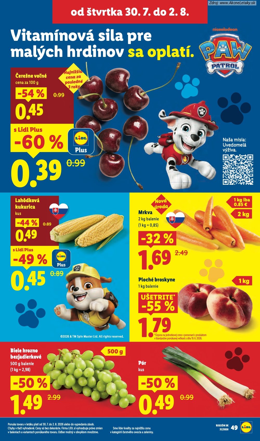 Leták Lidl (27. 7. - 2. 8. 2026) - strana 64 z 108
