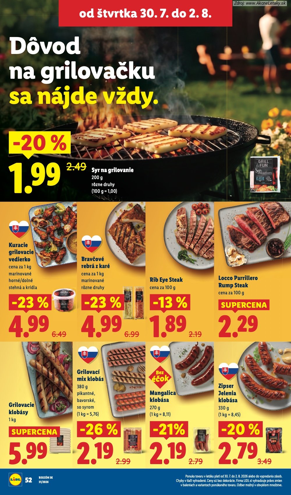Leták Lidl (27. 7. - 2. 8. 2026) - strana 66 z 108