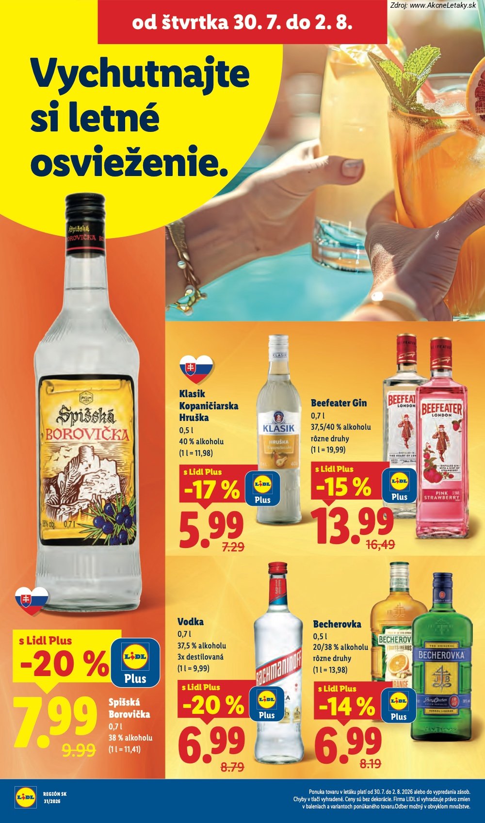 Leták Lidl (27. 7. - 2. 8. 2026) - strana 70 z 108