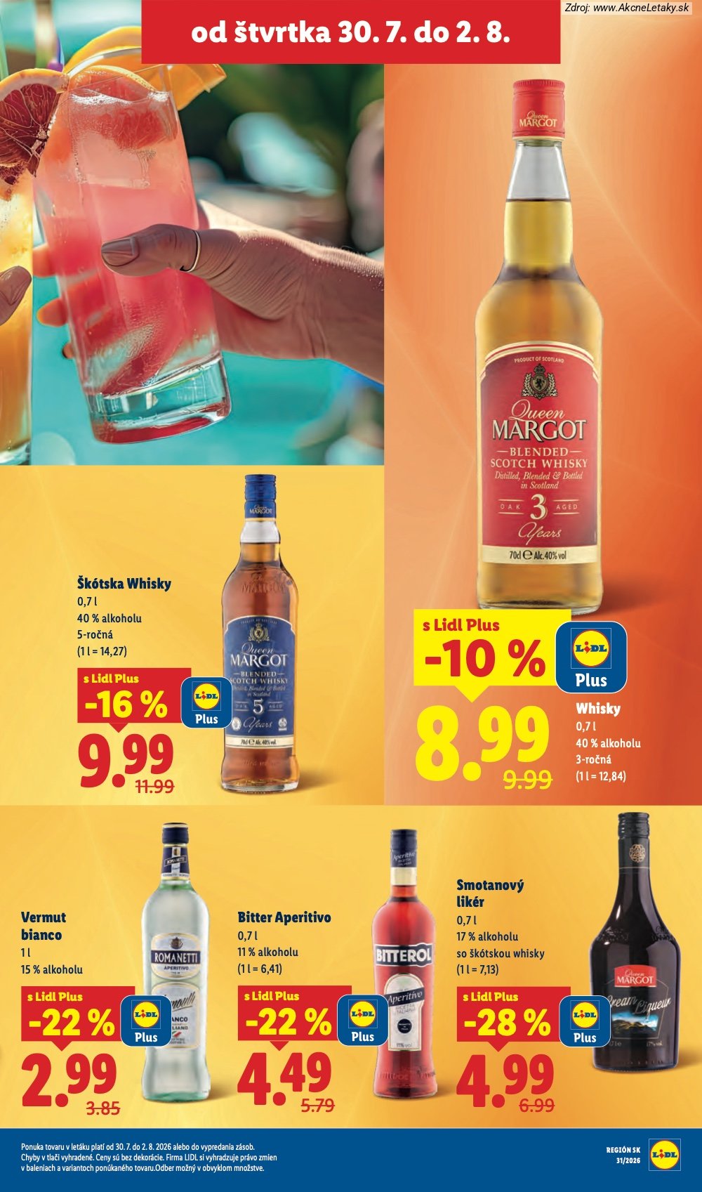 Leták Lidl (27. 7. - 2. 8. 2026) - strana 71 z 108