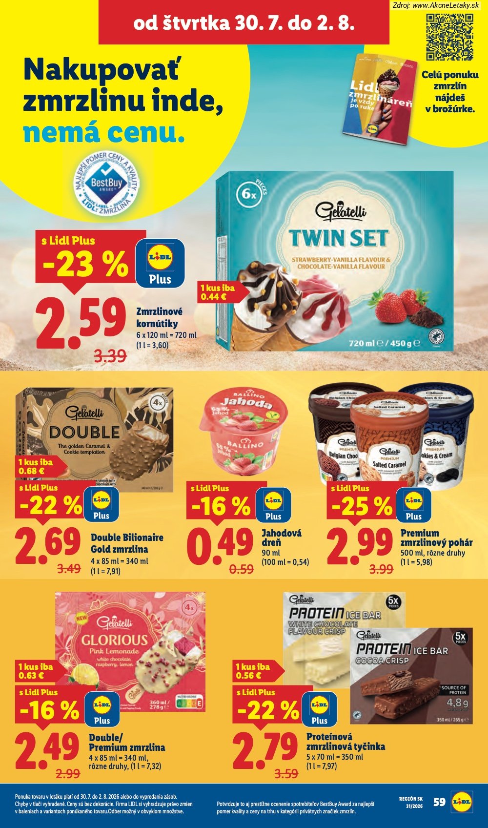 Leták Lidl (27. 7. - 2. 8. 2026) - strana 75 z 108