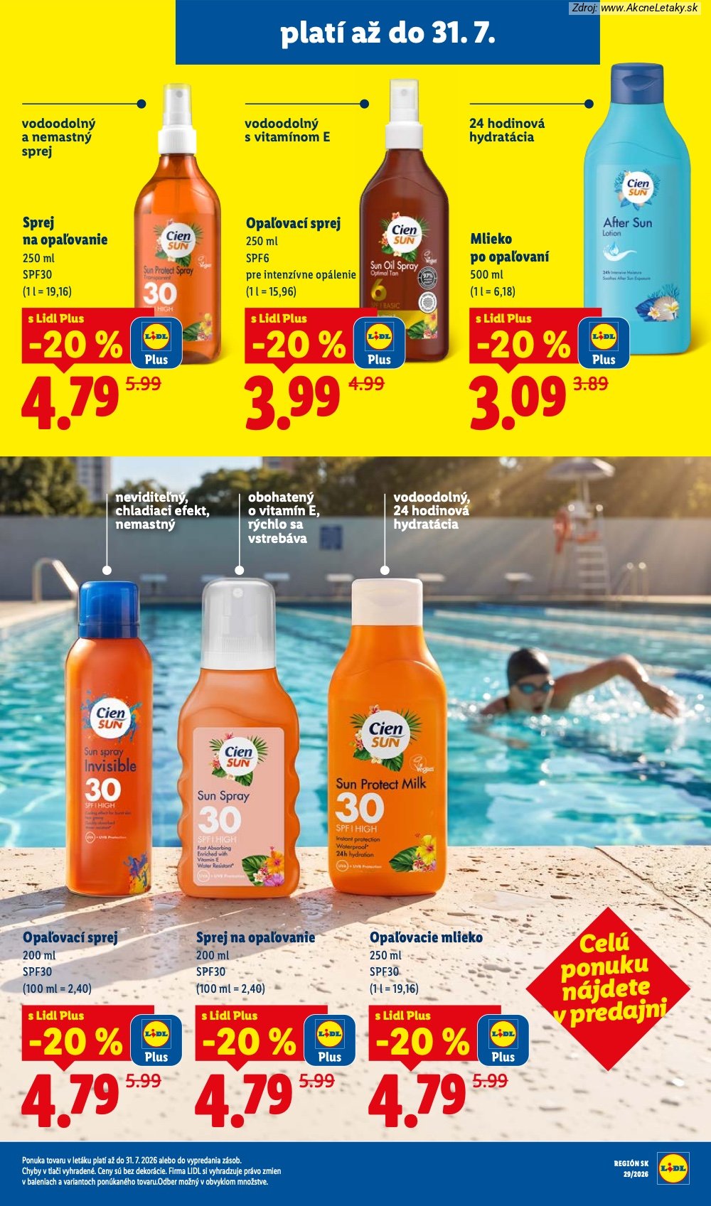 Leták Lidl (27. 7. - 2. 8. 2026) - strana 77 z 108