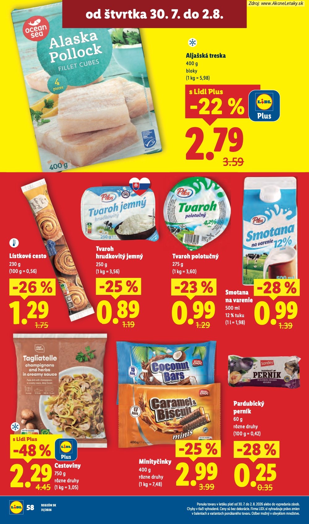 Leták Lidl (27. 7. - 2. 8. 2026) - strana 82 z 108