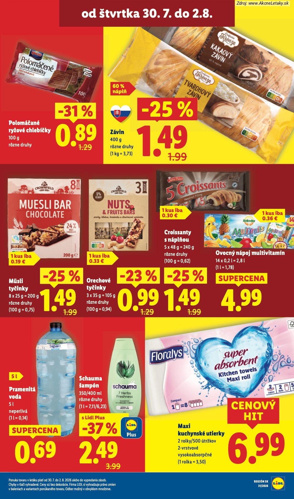 Leták Lidl (27. 7. - 2. 8. 2026) - strana 83 z 108