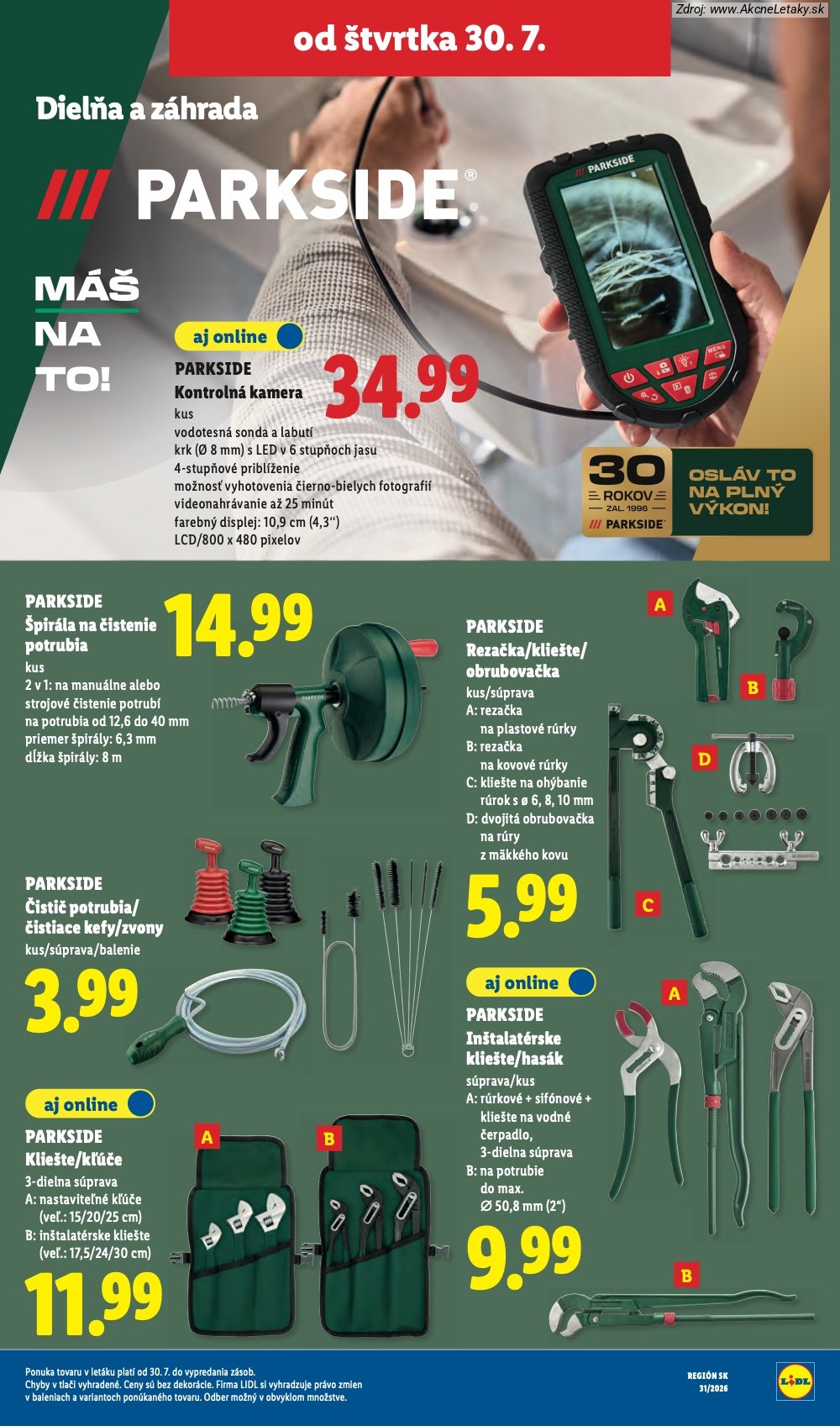 Leták Lidl (27. 7. - 2. 8. 2026) - strana 91 z 108