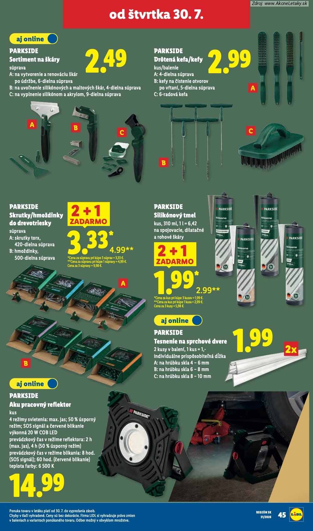 Leták Lidl (27. 7. - 2. 8. 2026) - strana 93 z 108