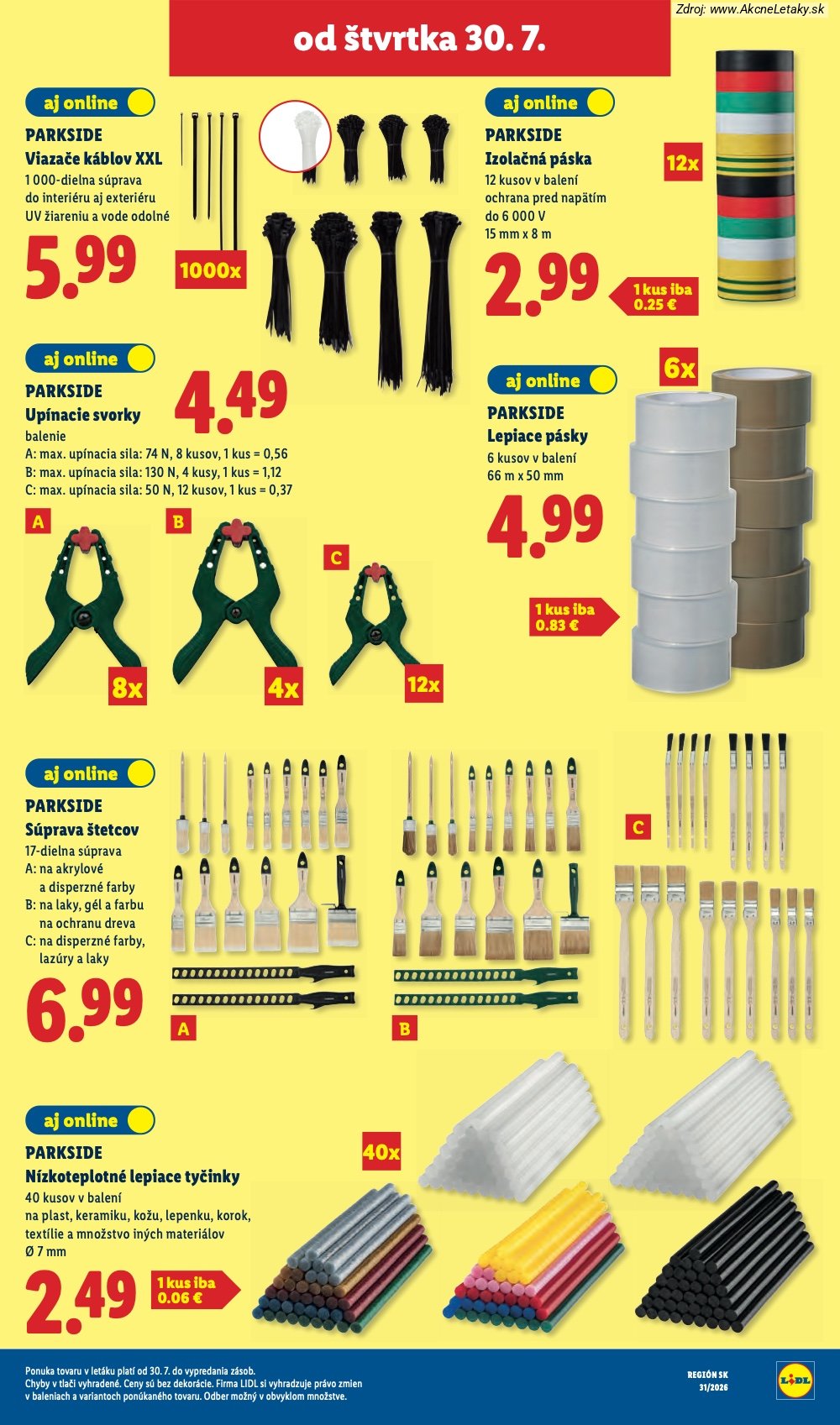Leták Lidl (27. 7. - 2. 8. 2026) - strana 95 z 108
