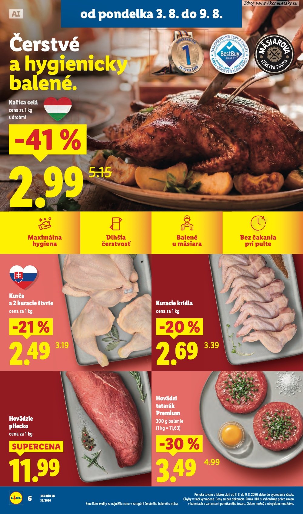 Leták Lidl (3. 8. - 9. 8. 2026) - strana 16 z 95