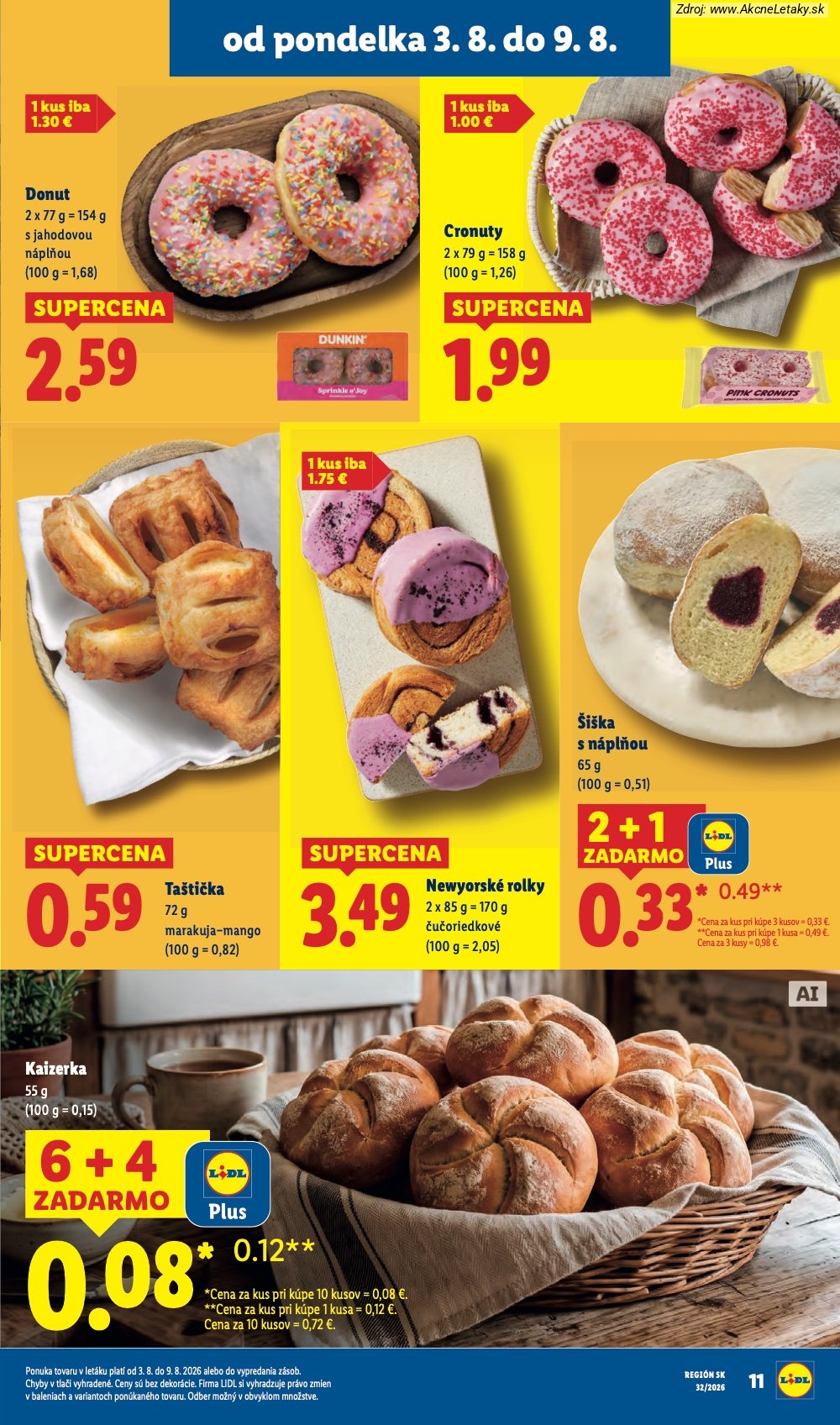 Leták Lidl (3. 8. - 9. 8. 2026) - strana 19 z 95