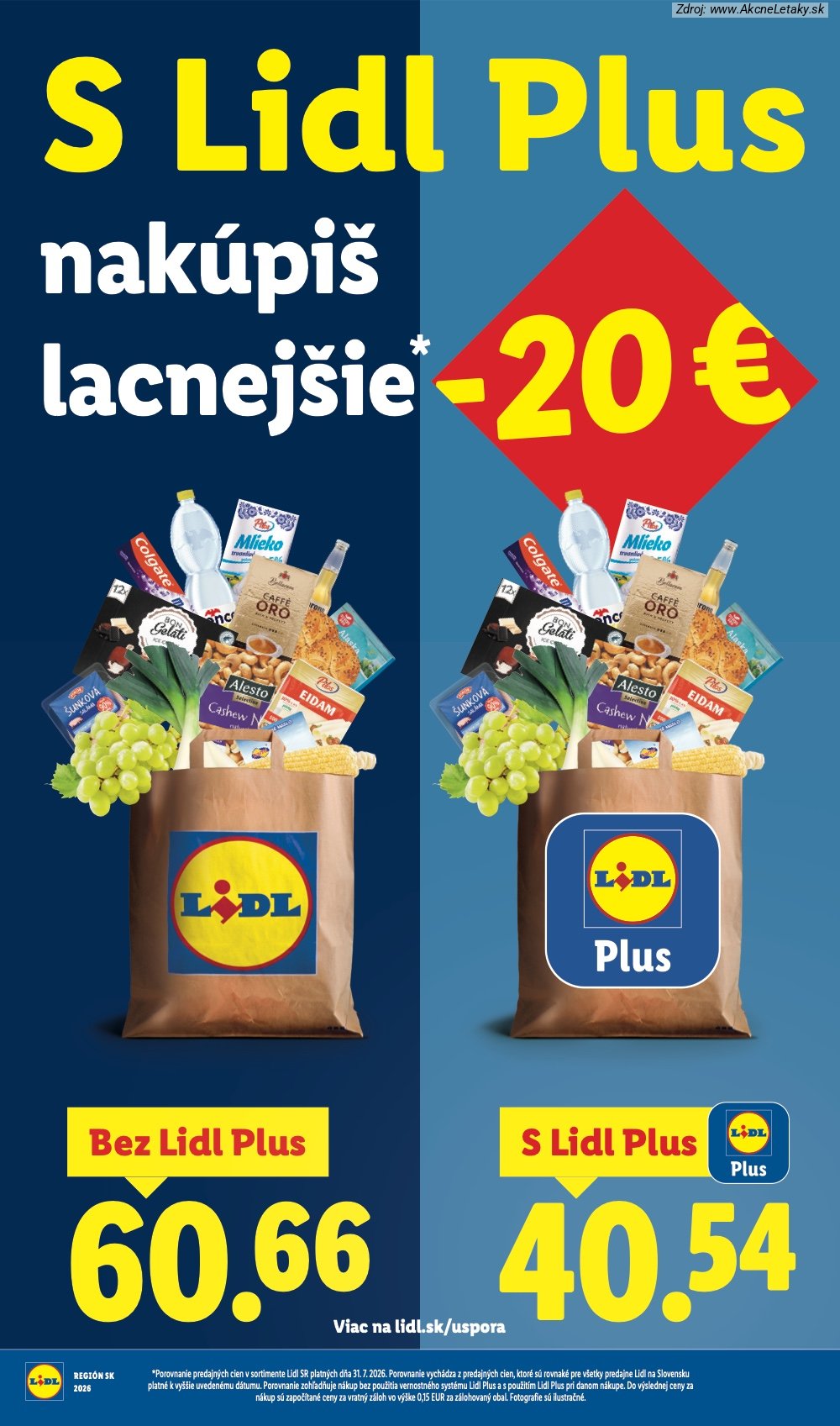 Leták Lidl (3. 8. - 9. 8. 2026) - strana 2 z 95