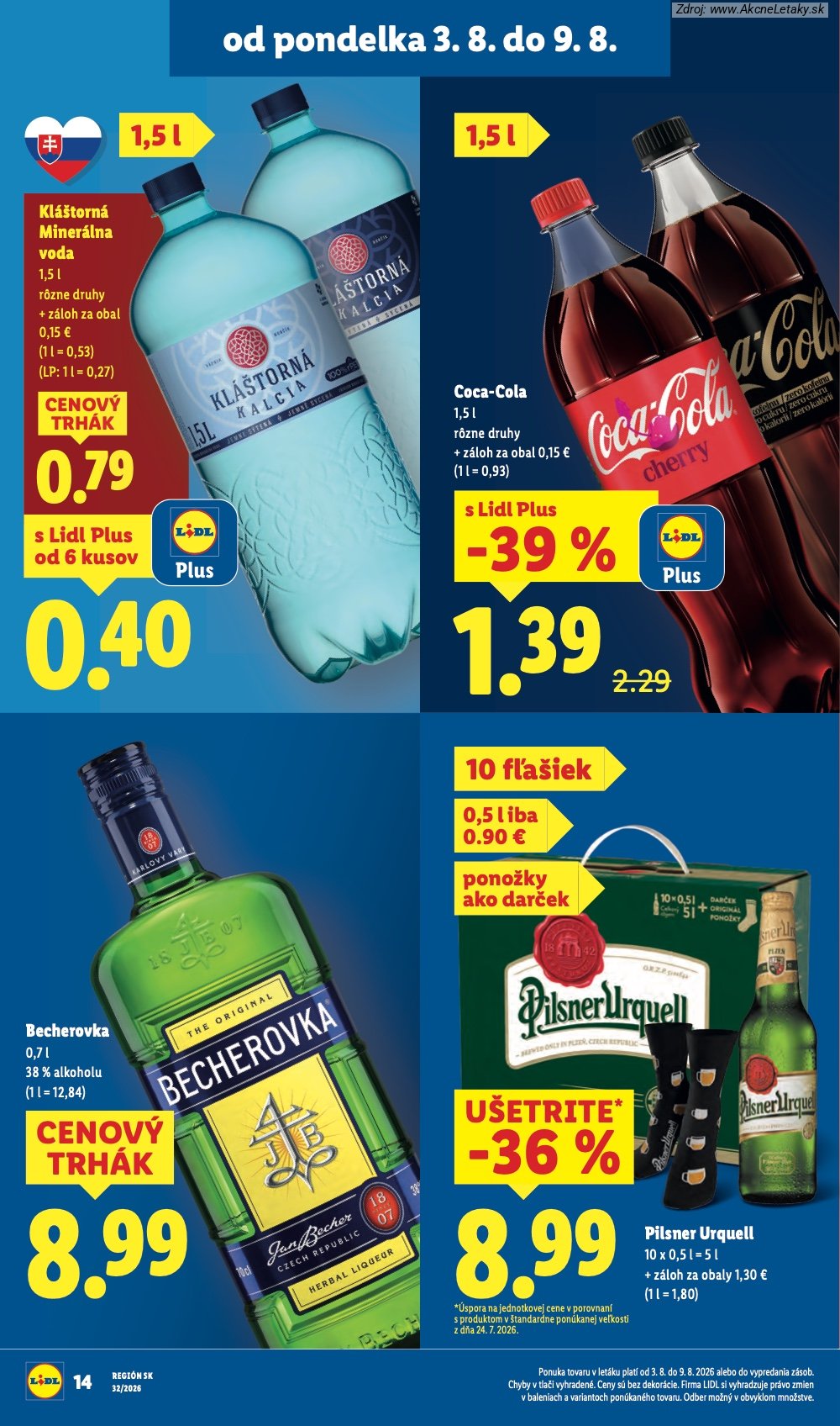 Leták Lidl (3. 8. - 9. 8. 2026) - strana 22 z 95