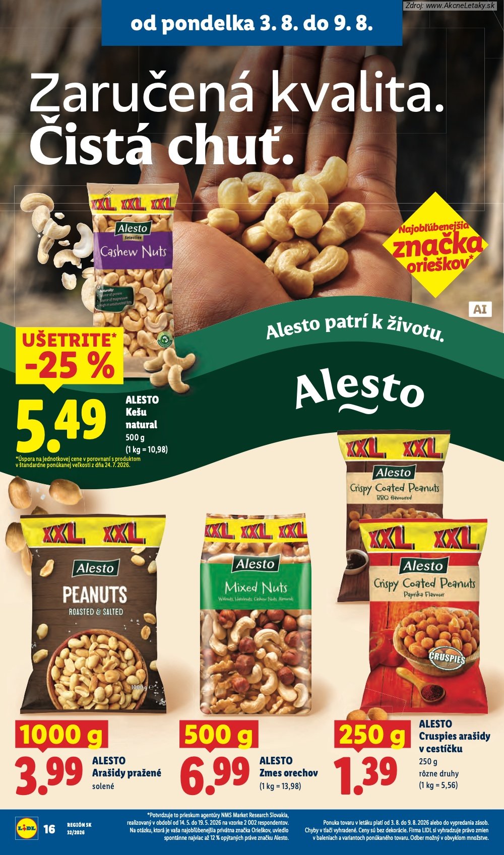 Leták Lidl (3. 8. - 9. 8. 2026) - strana 24 z 95