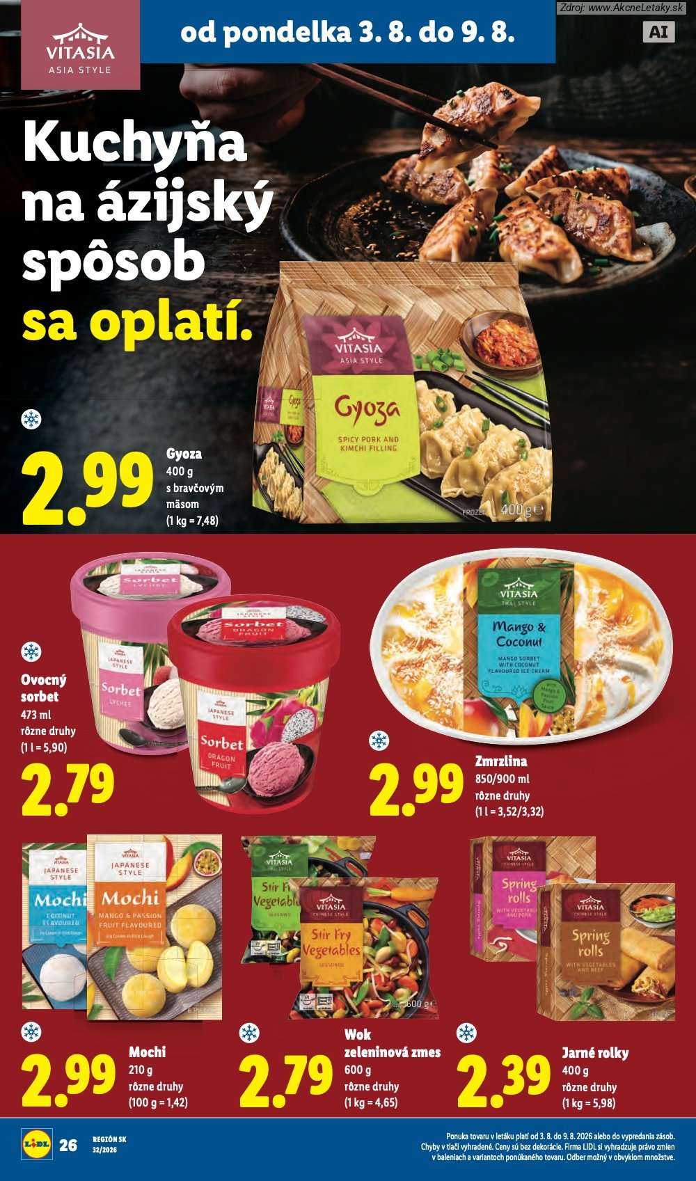 Leták Lidl (3. 8. - 9. 8. 2026) - strana 38 z 95