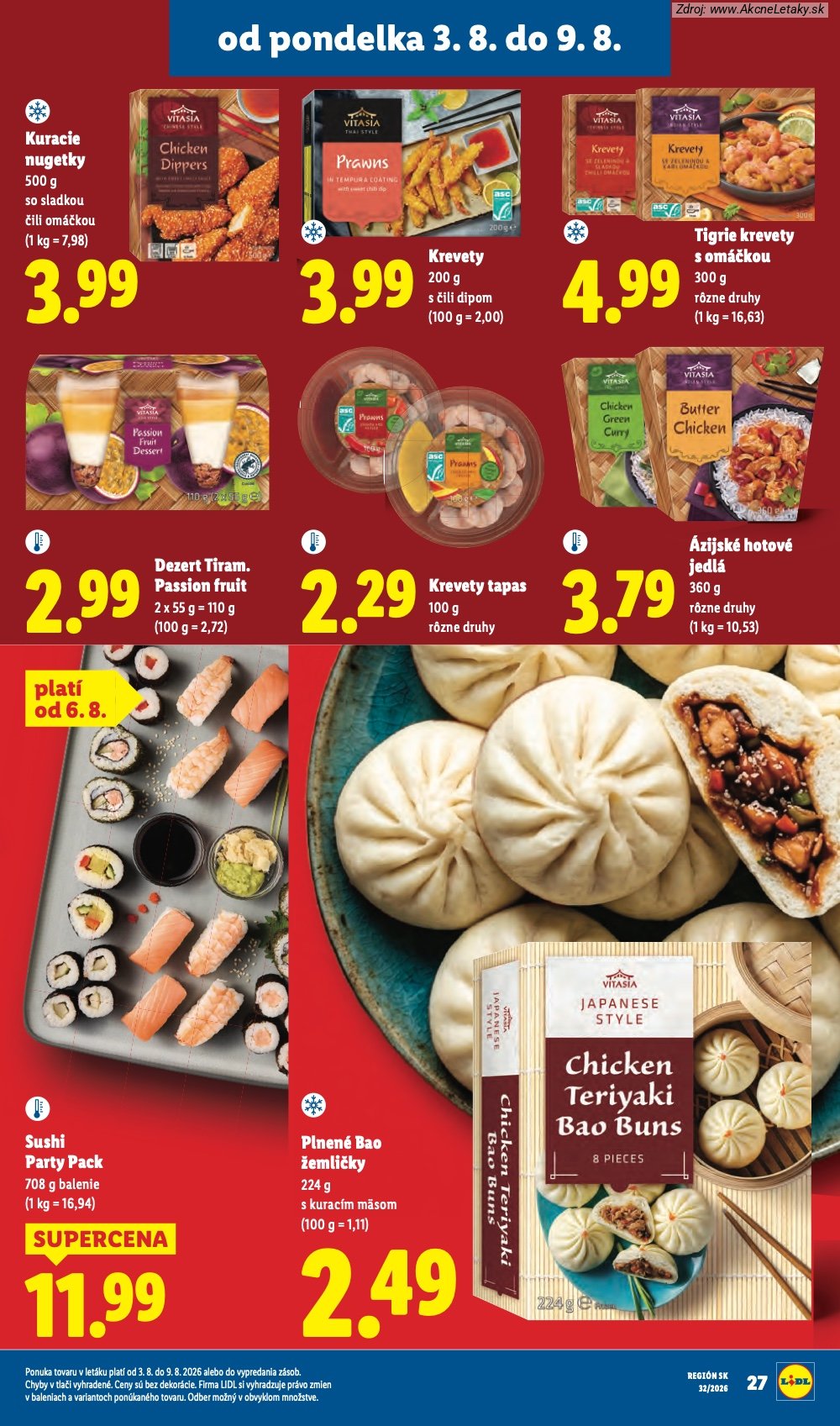 Leták Lidl (3. 8. - 9. 8. 2026) - strana 39 z 95