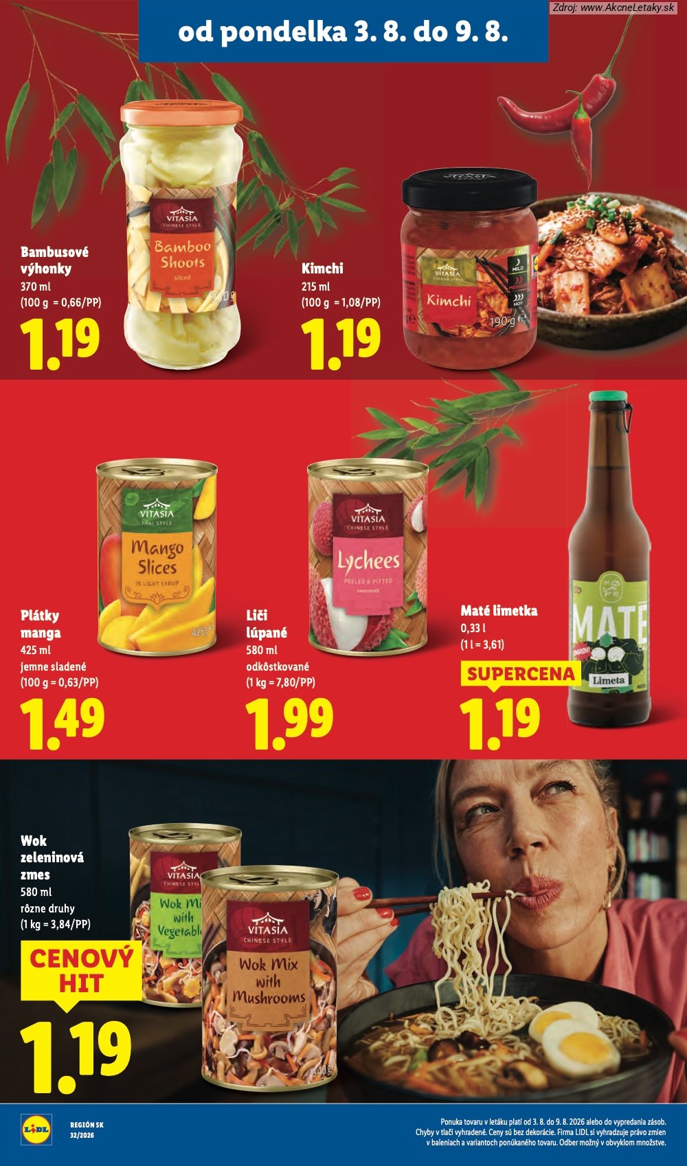 Leták Lidl (3. 8. - 9. 8. 2026) - strana 41 z 95