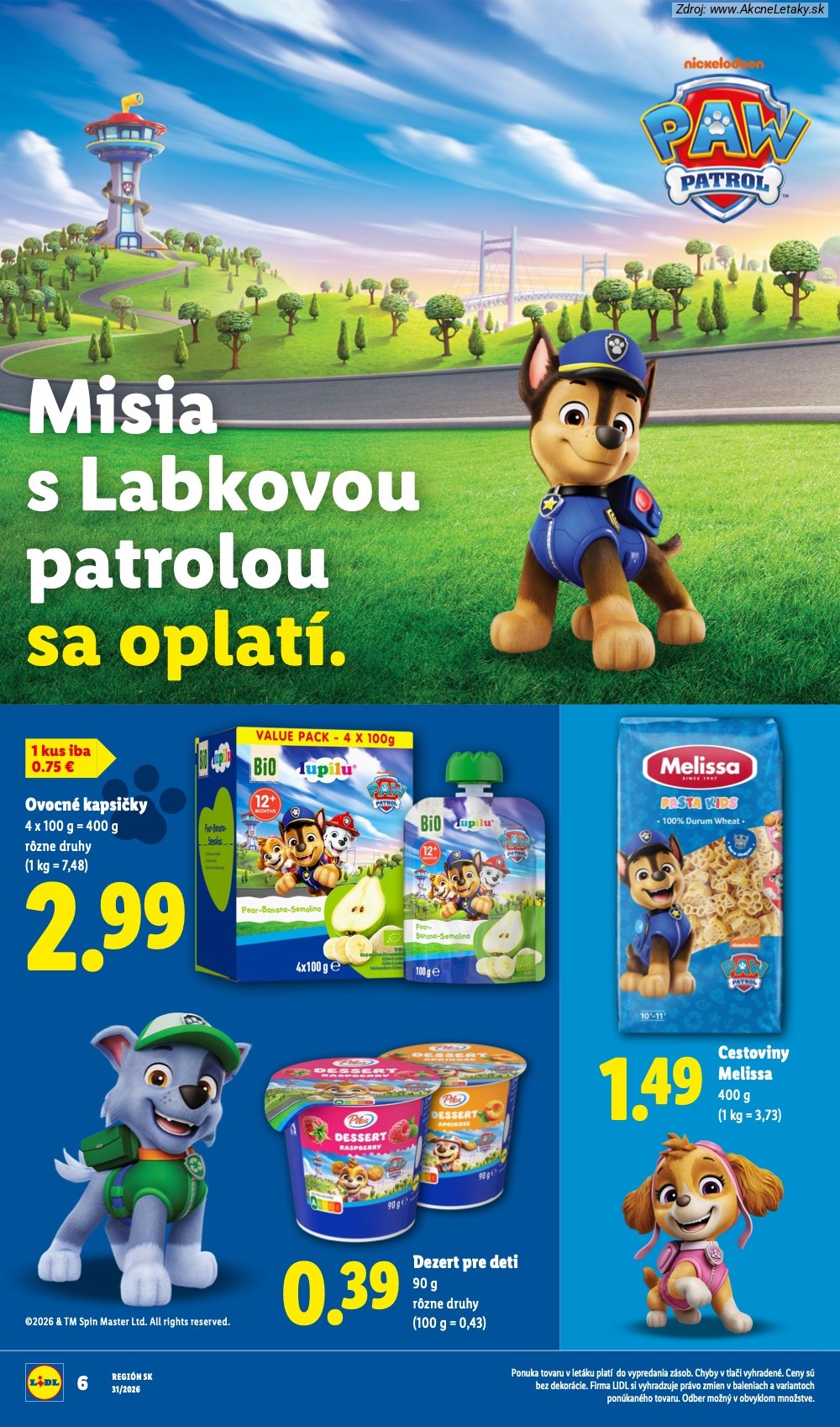 Leták Lidl (3. 8. - 9. 8. 2026) - strana 46 z 95