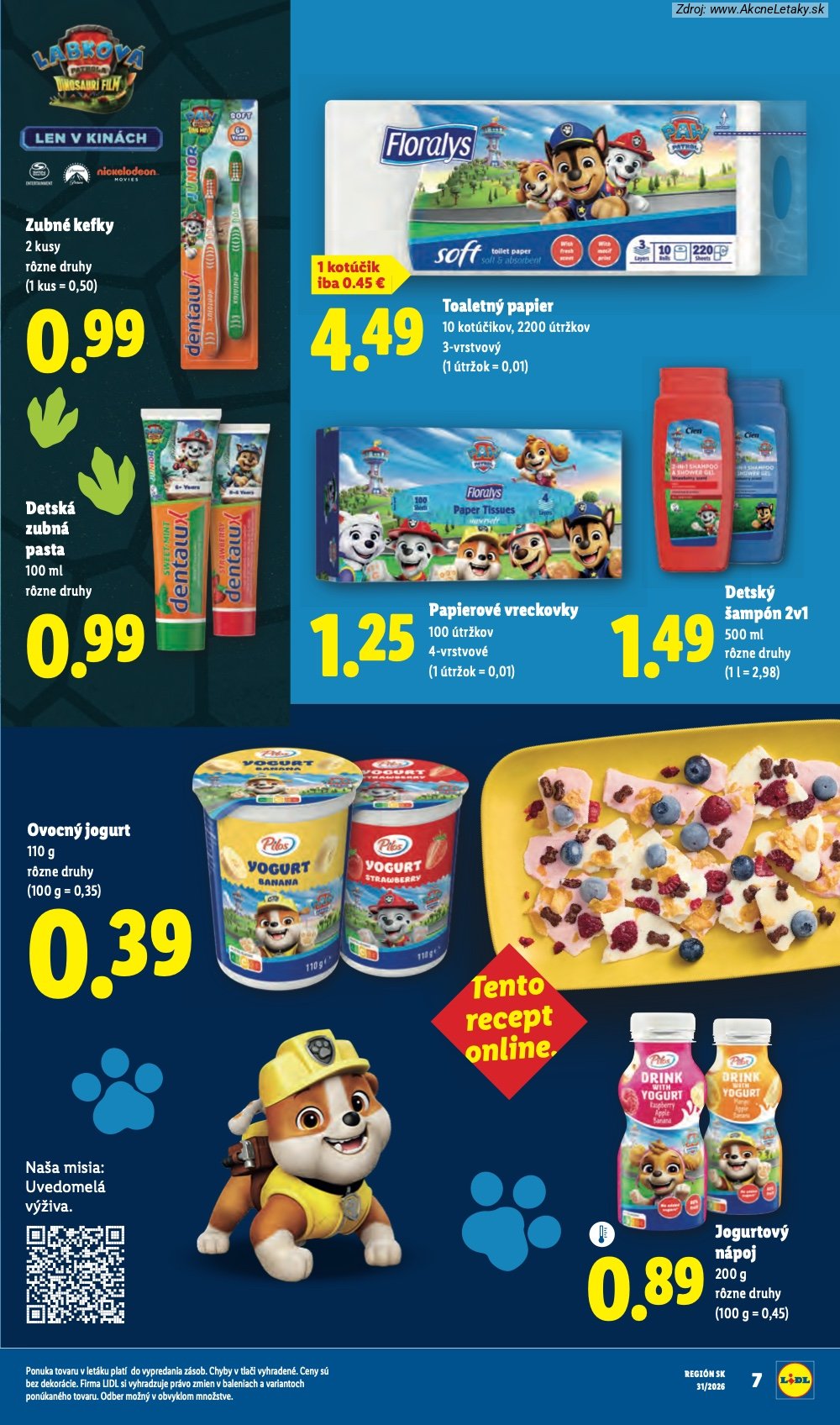 Leták Lidl (3. 8. - 9. 8. 2026) - strana 47 z 95