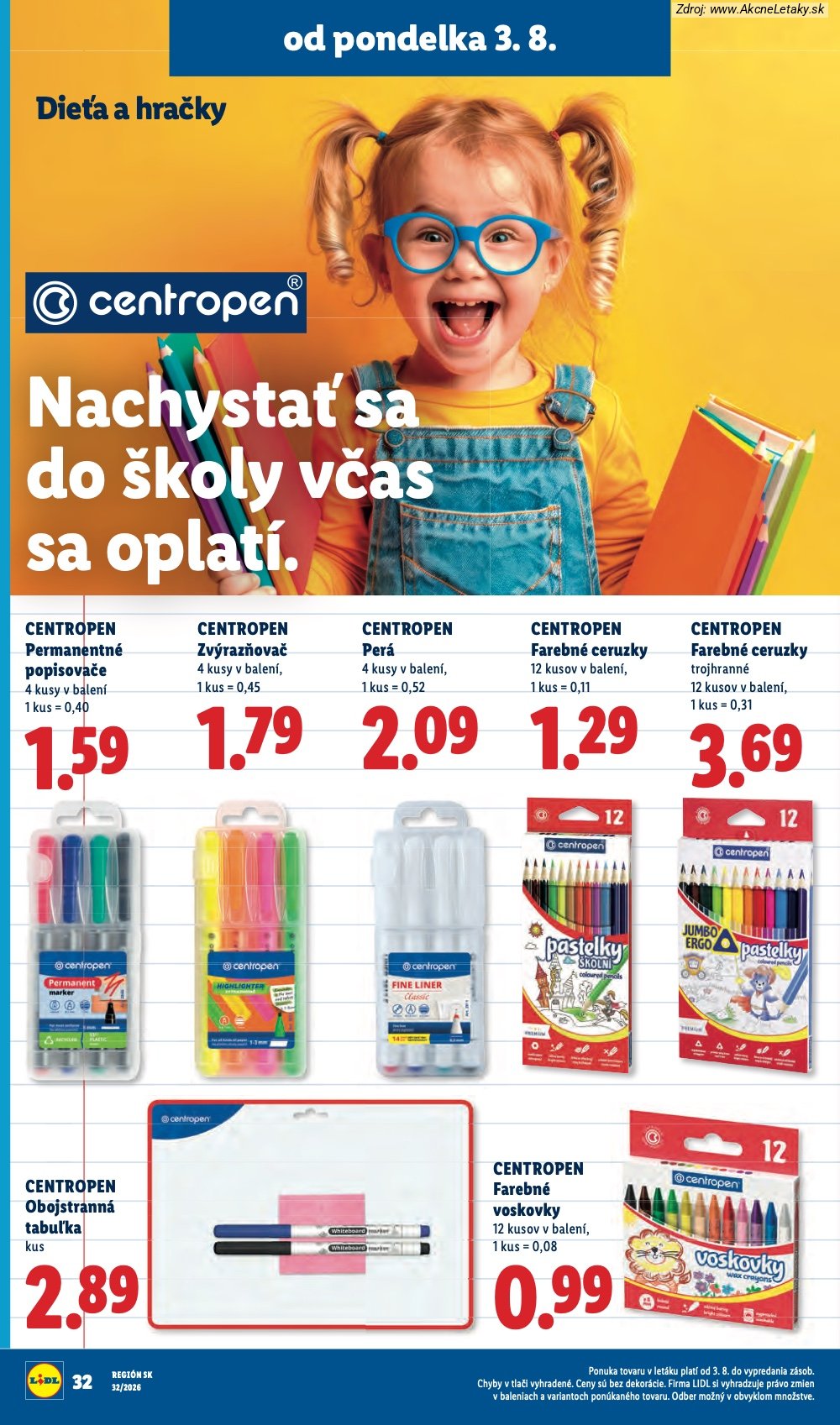 Leták Lidl (3. 8. - 9. 8. 2026) - strana 48 z 95